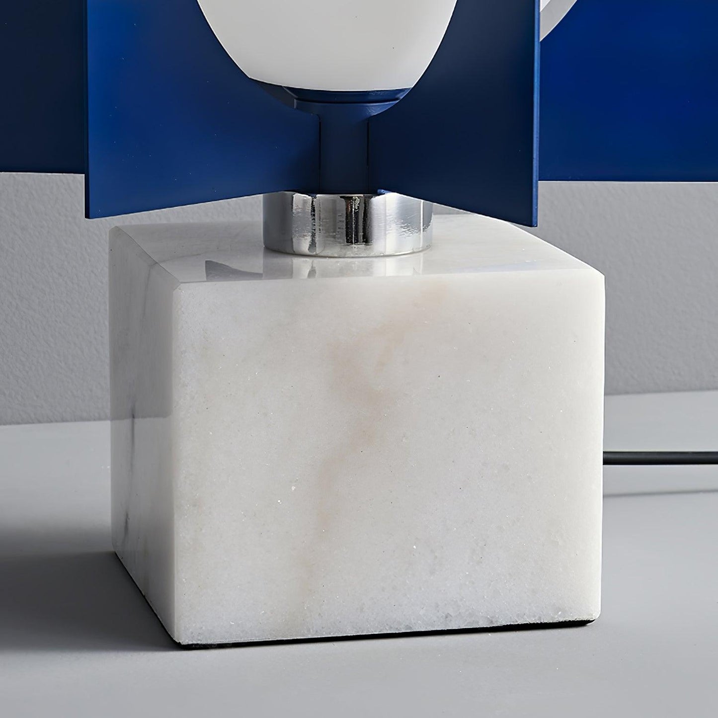 Blue Kleos Floor Lamp - Modern LED Lighting, Navy Design