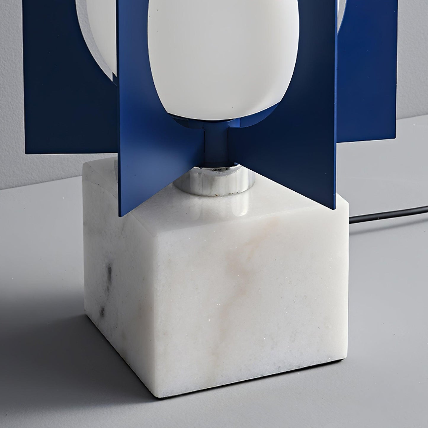 Blue Kleos Floor Lamp - Modern LED Lighting, Navy Design