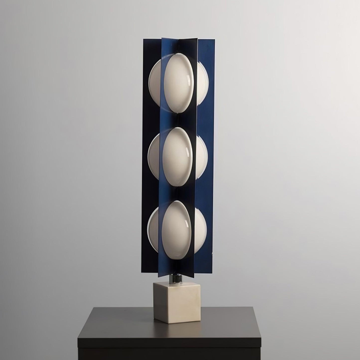 Blue Kleos Floor Lamp - Modern LED Lighting, Navy Design