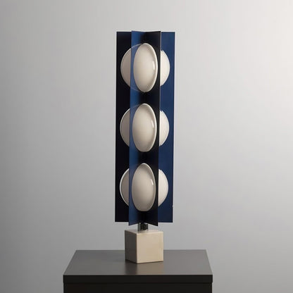 Blue Kleos Floor Lamp - Modern LED Lighting, Navy Design