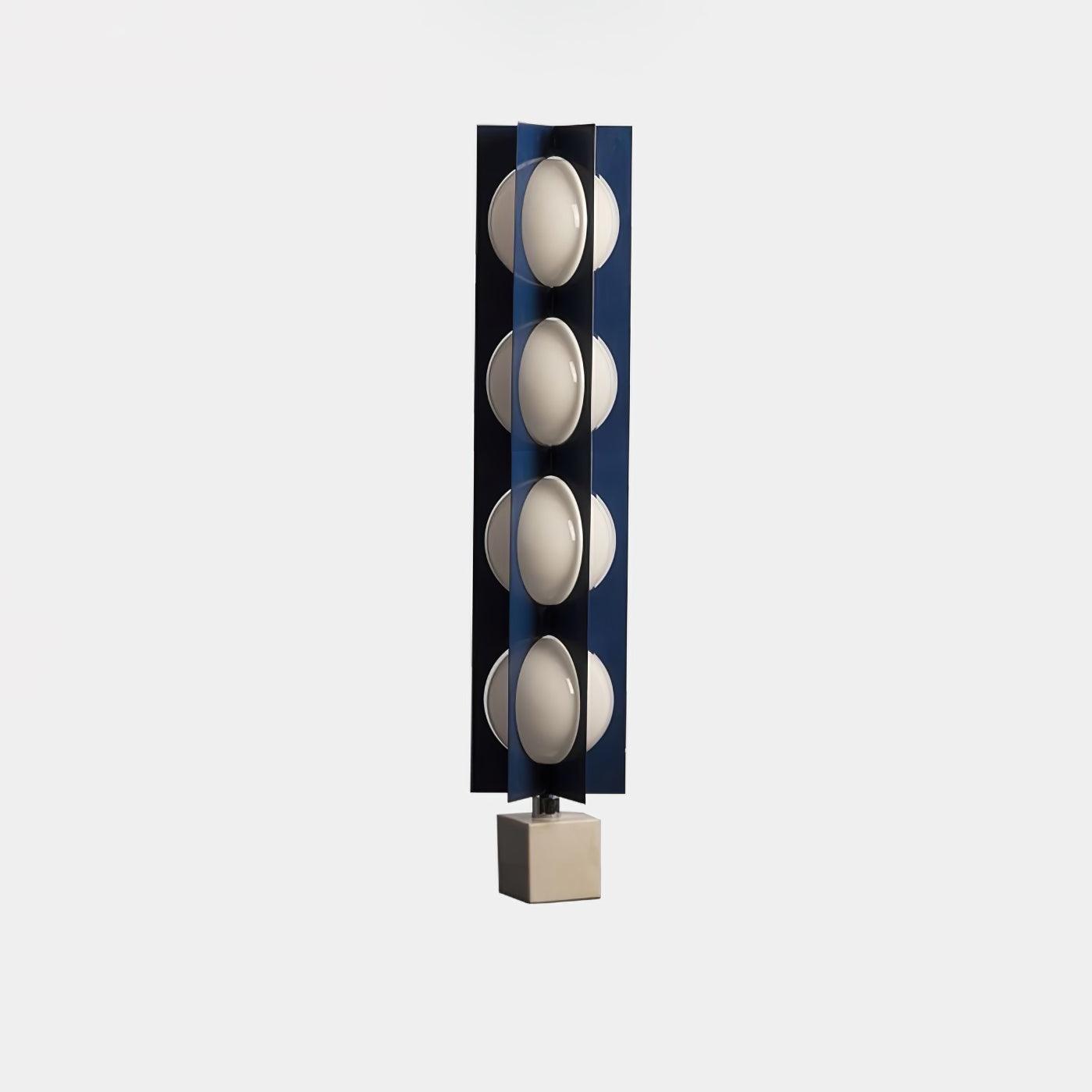 Blue Kleos Floor Lamp - Modern LED Lighting, Navy Design