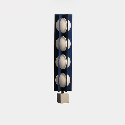 Blue Kleos Floor Lamp - Modern LED Lighting, Navy Design