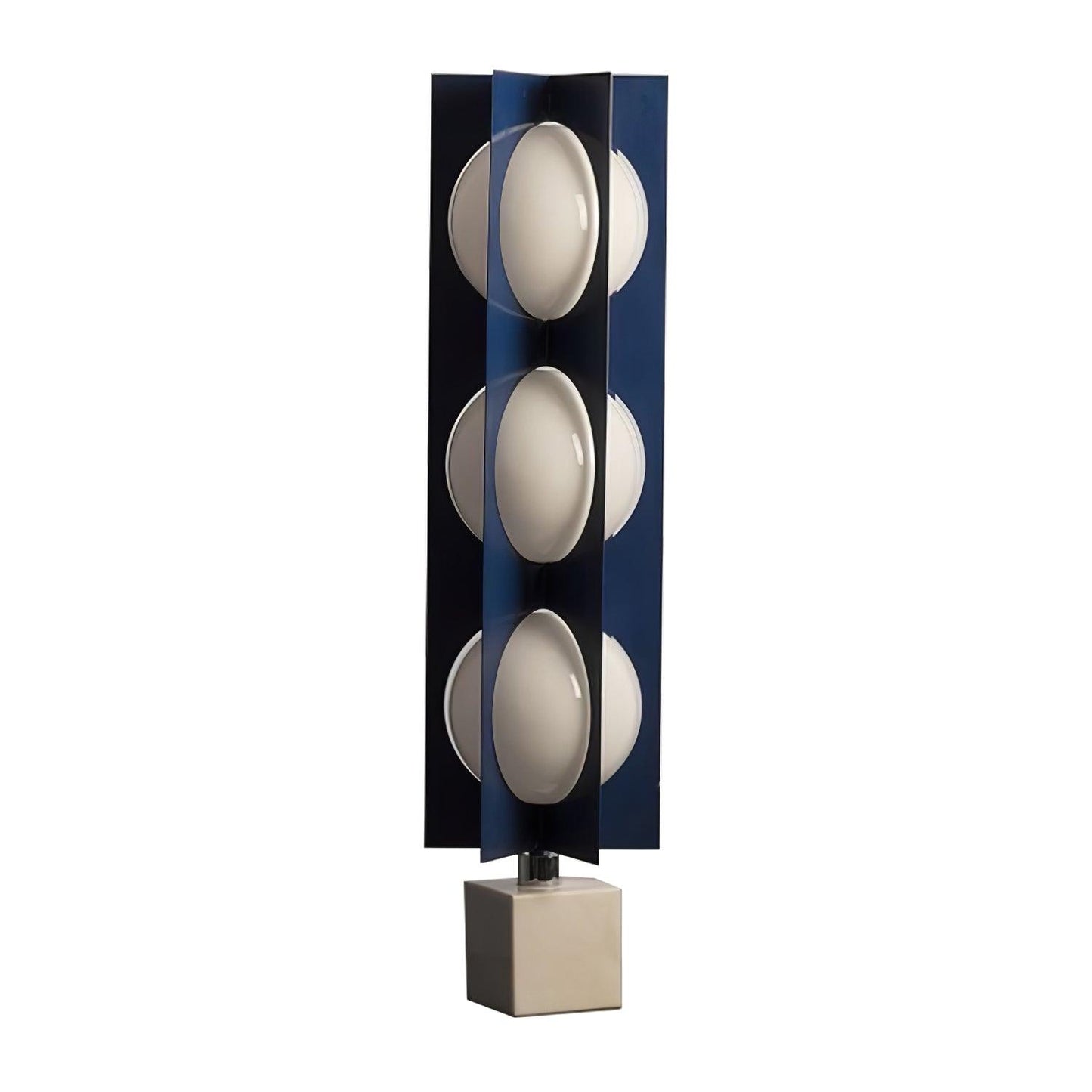 Blue Kleos Floor Lamp - Modern LED Lighting, Navy Design