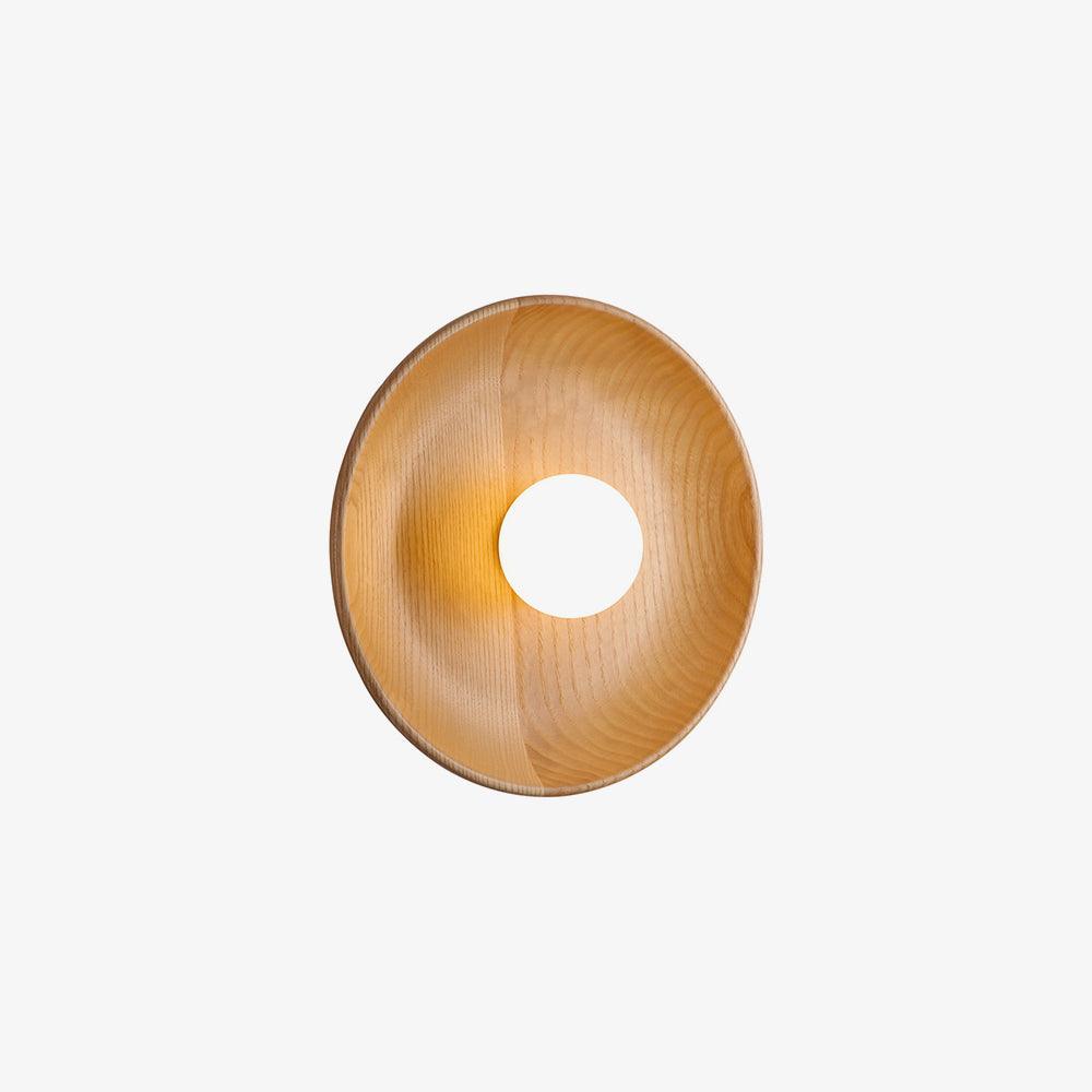 Centric Wall Lamp Set of 2 LED Indoor Lighting Wood Design