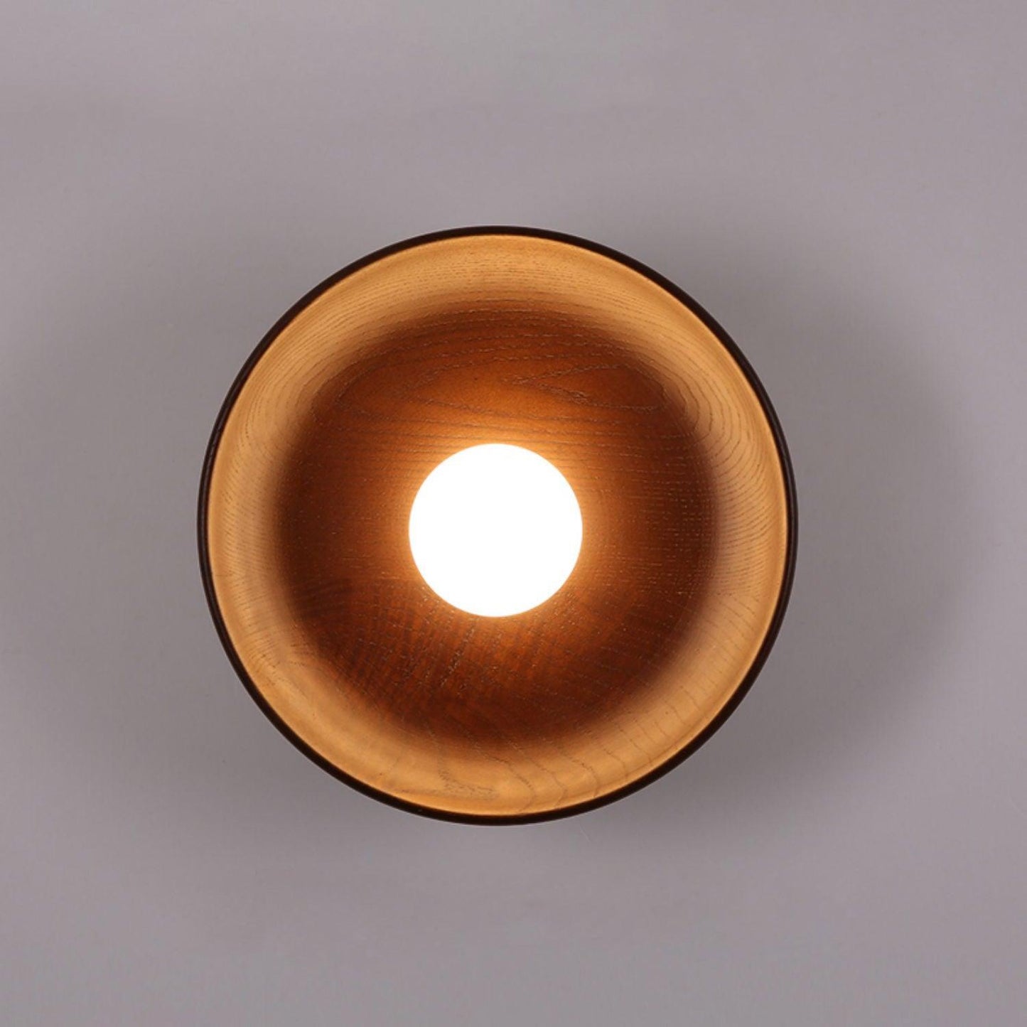 Centric Wall Lamp Set of 2 LED Indoor Lighting Wood Design
