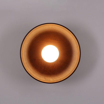 Centric Wall Lamp Set of 2 LED Indoor Lighting Wood Design
