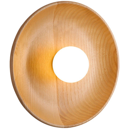 Centric Wall Lamp Set of 2 LED Indoor Lighting Wood Design