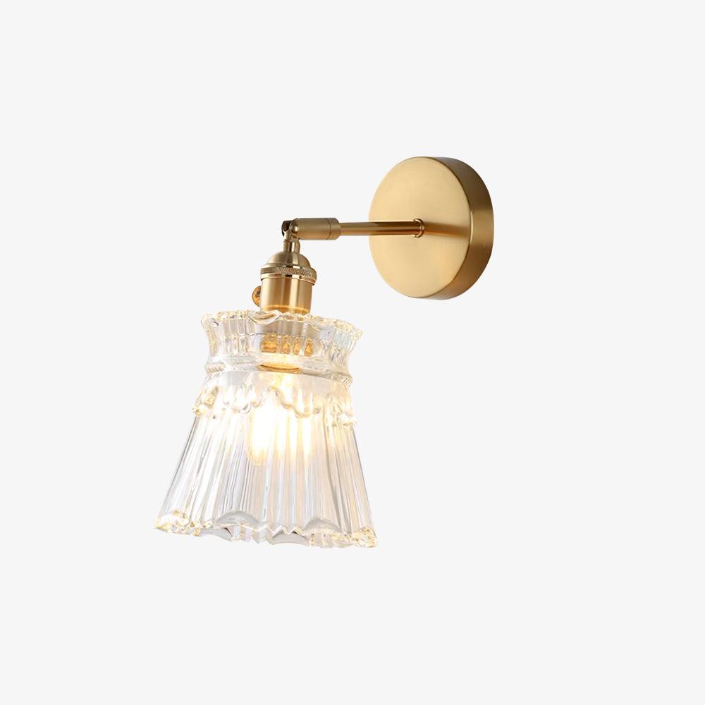 Chaika Wall Lamp - Modern Brass Indoor LED Light, Set of 2