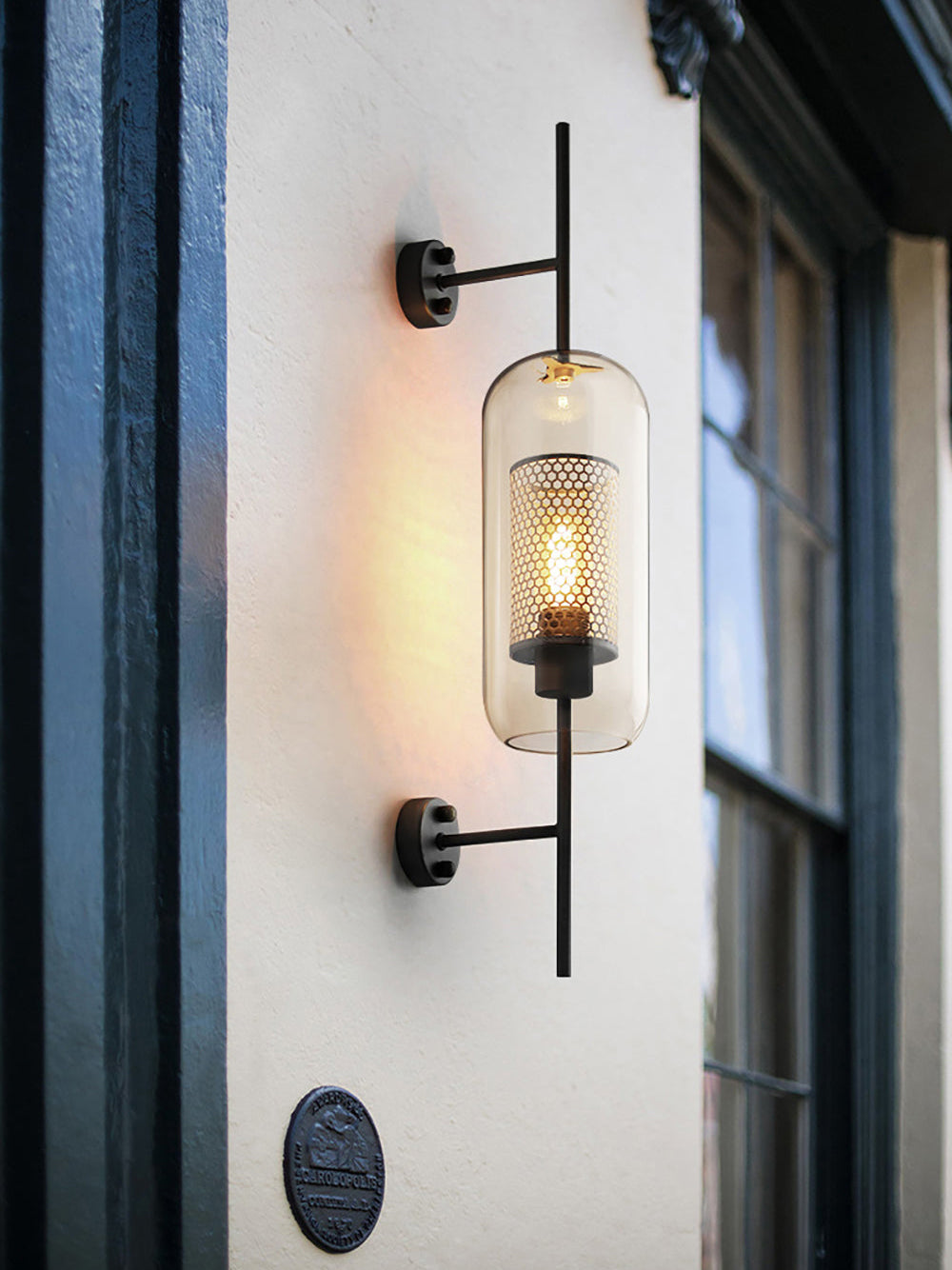 Chiswick Glass Wall Light LED Indoor Modern Design