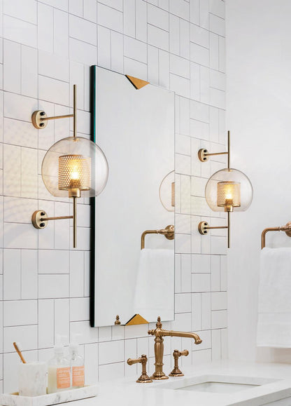 Chiswick Glass Wall Light LED Indoor Modern Design