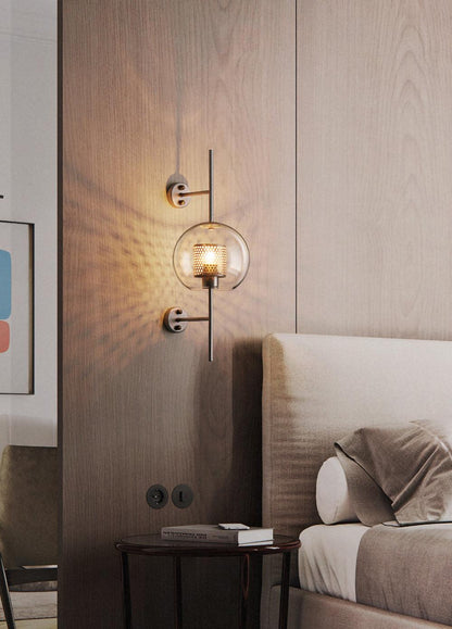 Chiswick Glass Wall Light LED Indoor Modern Design