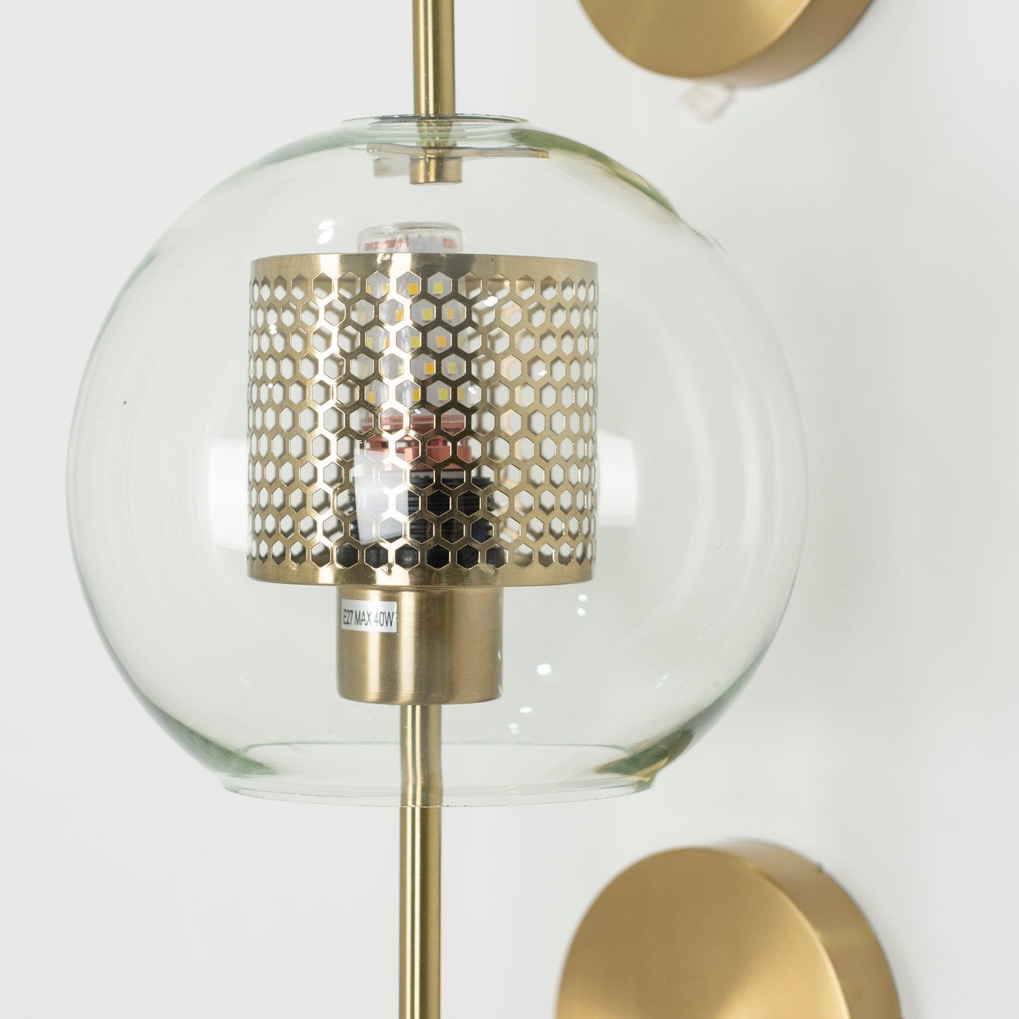 Chiswick Glass Wall Light LED Indoor Modern Design