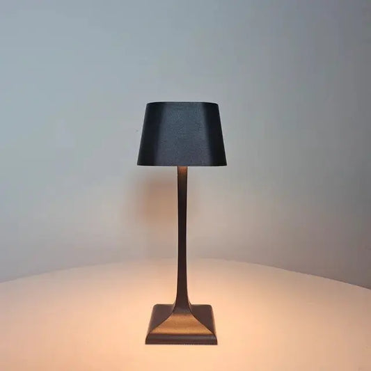 LED Square USB Table Lamp - Dimmable, Modern Design