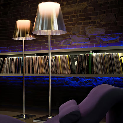 Chrome Prism Floor Lamp - LED Indoor Lighting 160cm