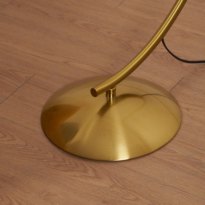 Circo Floor Lamp with White Shade - Elegant Indoor Lighting