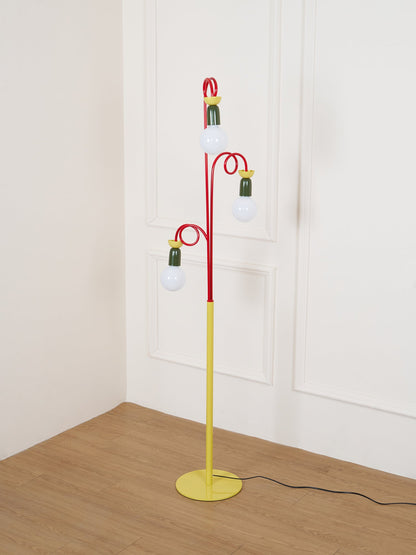 Circulo Play Floor Lamp LED Retro Geometric Design