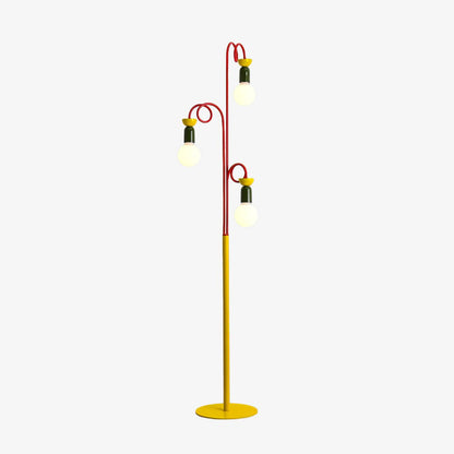 Circulo Play Floor Lamp LED Retro Geometric Design
