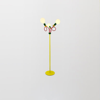 Circulo Play Floor Lamp LED Retro Geometric Design