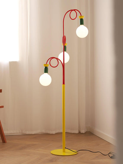 Circulo Play Floor Lamp LED Retro Geometric Design