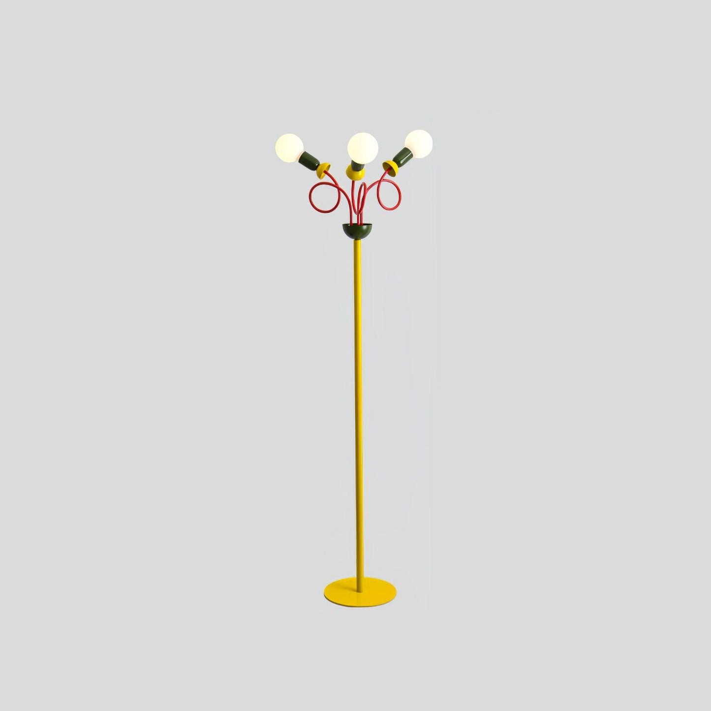 Circulo Play Floor Lamp LED Retro Geometric Design