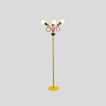Circulo Play Floor Lamp LED Retro Geometric Design