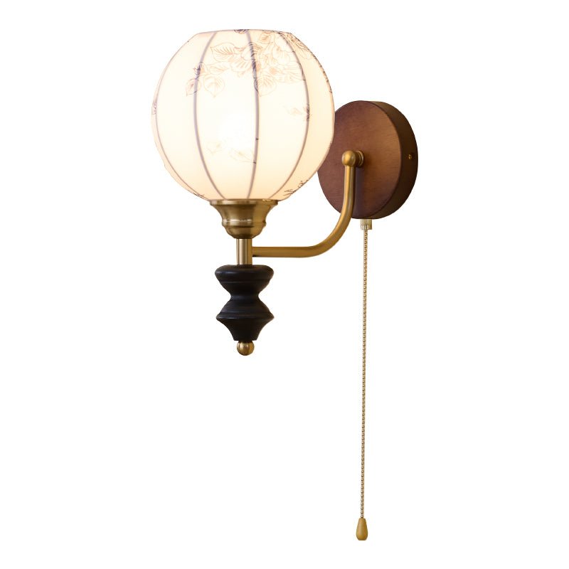 Clarendon Wall Lamp - Indoor LED Wall Light, Metal, Wood