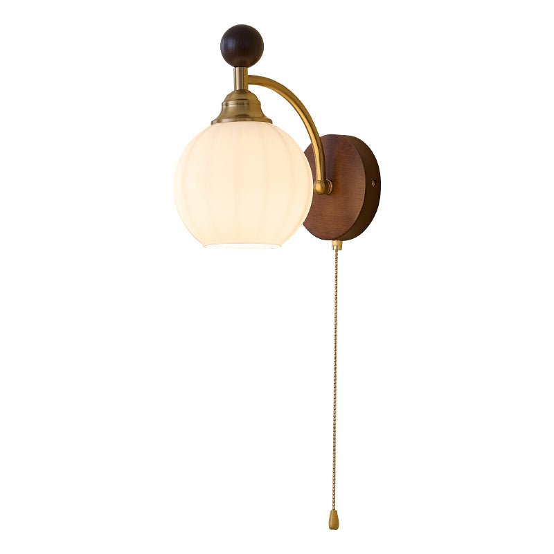Clarendon Wall Lamp - Indoor LED Wall Light, Metal, Wood