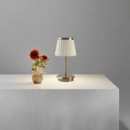 LumiSérénité – Timeless Elegant LED Table Lamp with Dimmer