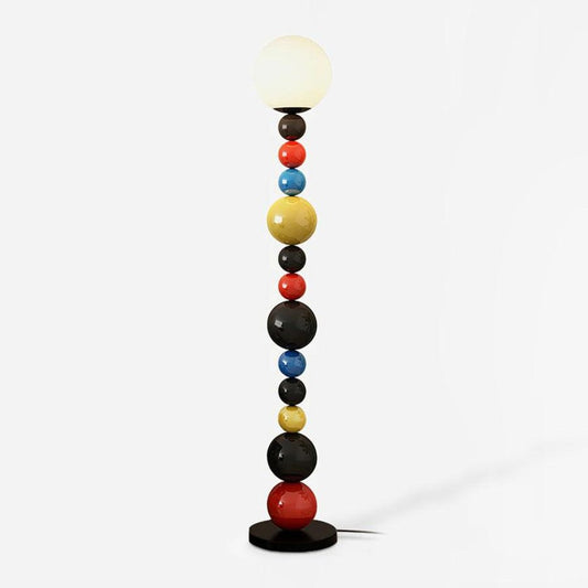 Colorful Round Ball Floor Lamp with LED, Indoor Lighting