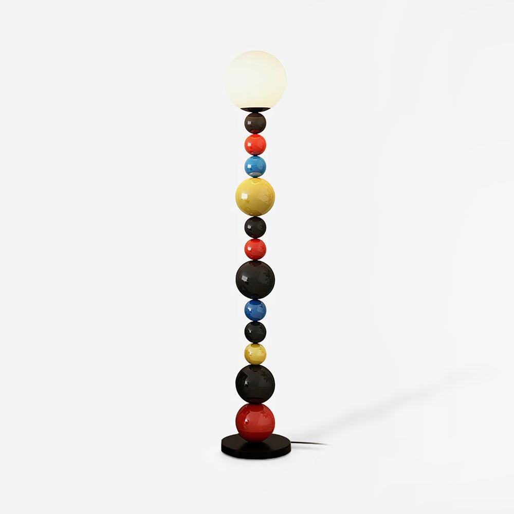 Colorful Round Ball Floor Lamp with LED, Indoor Lighting
