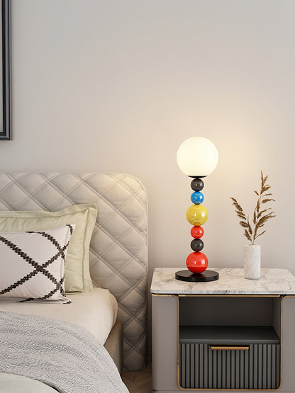 Colorful Round Ball Floor Lamp with LED, Indoor Lighting
