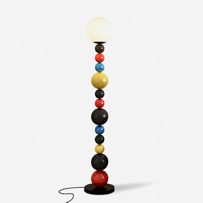 Colorful Round Ball Floor Lamp with LED, Indoor Lighting