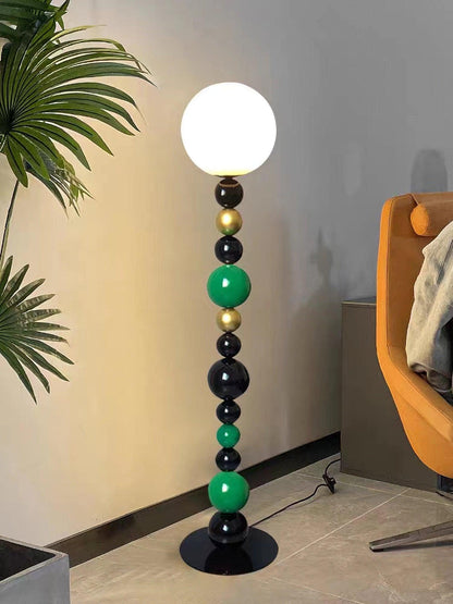 Colorful Round Ball Floor Lamp with LED, Indoor Lighting