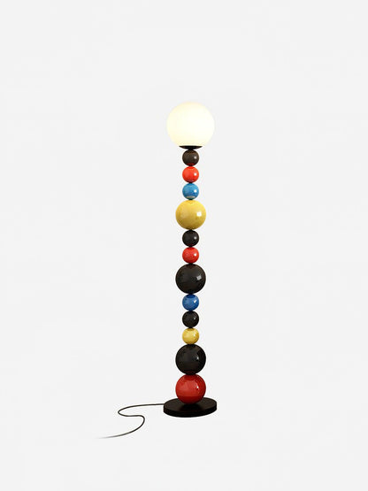 Colorful Round Ball Floor Lamp with LED, Indoor Lighting