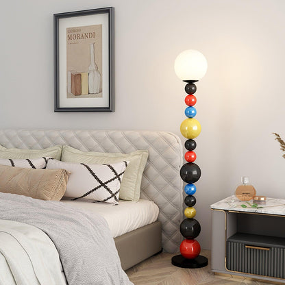 Colorful Round Ball Floor Lamp with LED, Indoor Lighting