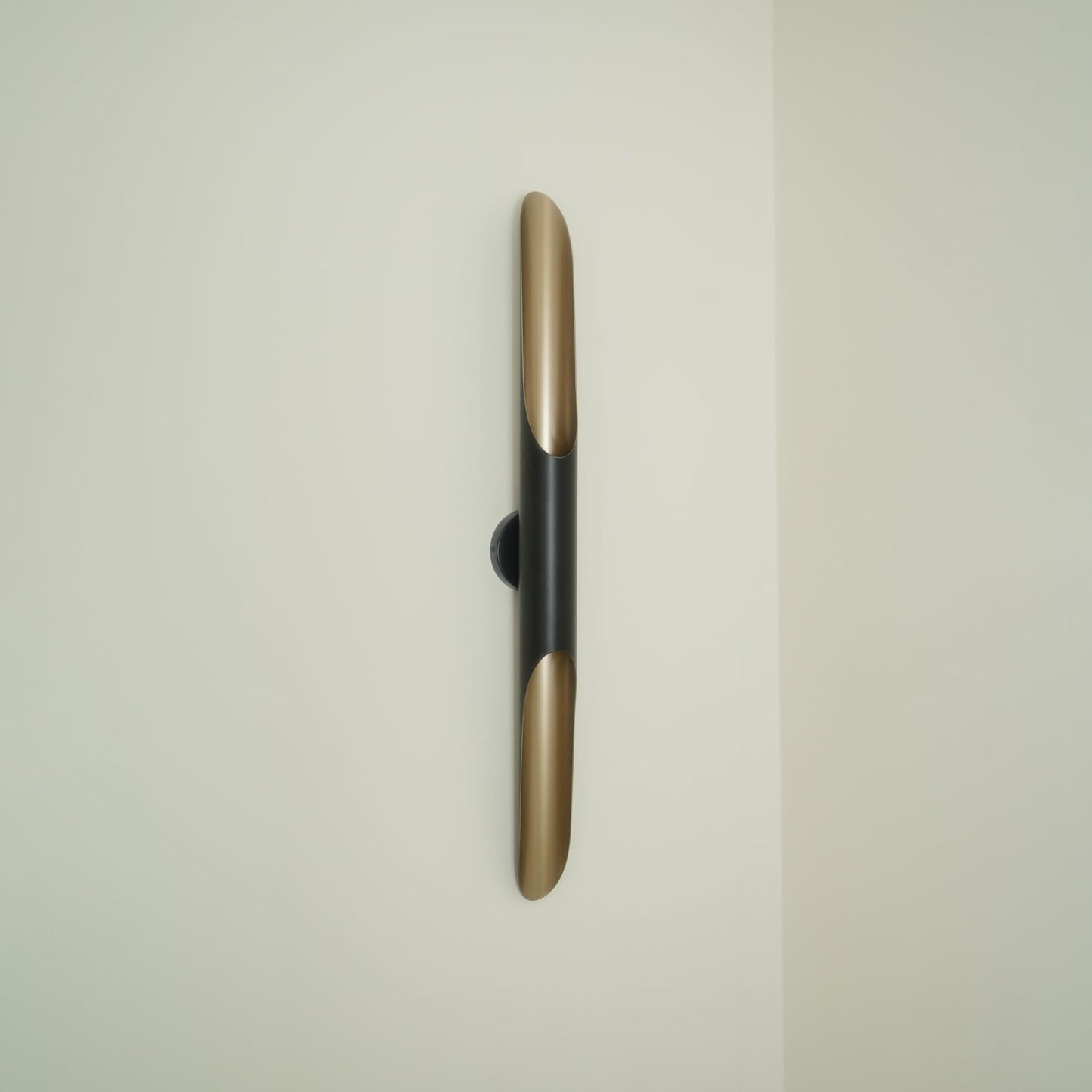 Coltrane Wall Lamp - Matte Black & Gold Indoor Sconce