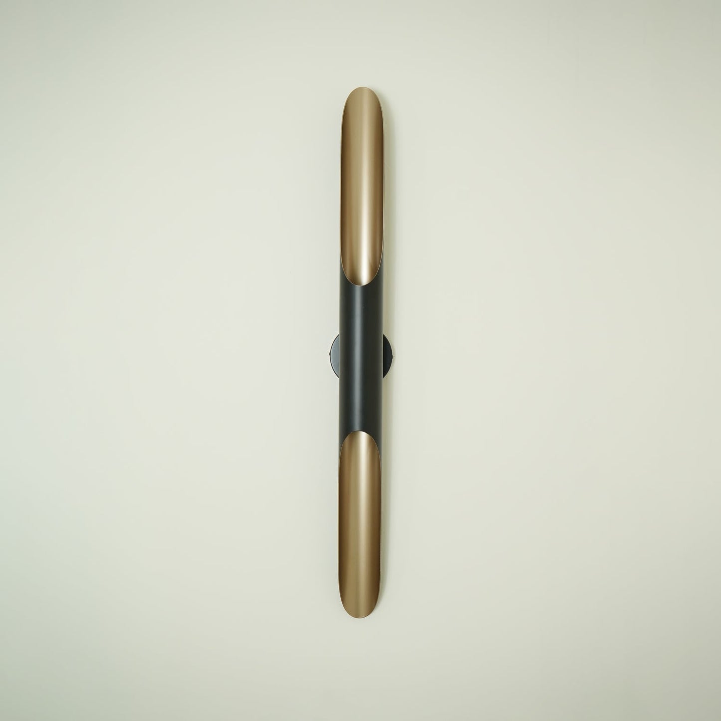 Coltrane Wall Lamp - Matte Black & Gold Indoor Sconce