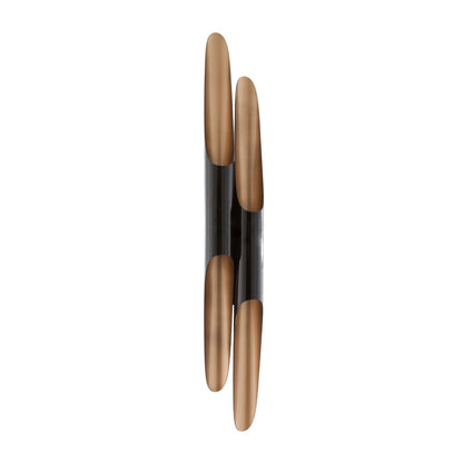 Coltrane Wall Lamp - Matte Black & Gold Indoor Sconce
