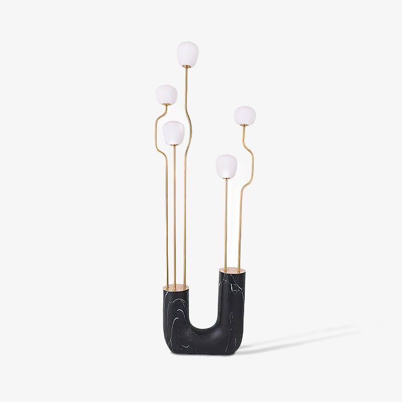Comet Floor Lamp - Modern LED Indoor Lighting - Gold Finish
