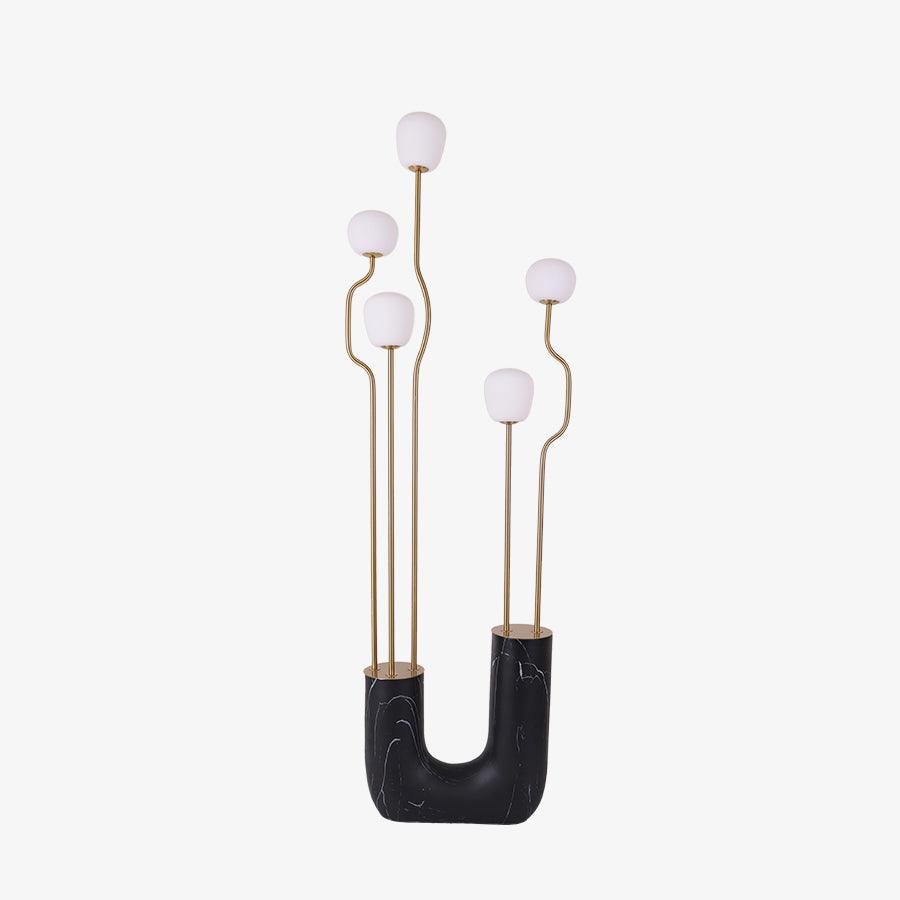 Comet Floor Lamp - Modern LED Indoor Lighting - Gold Finish