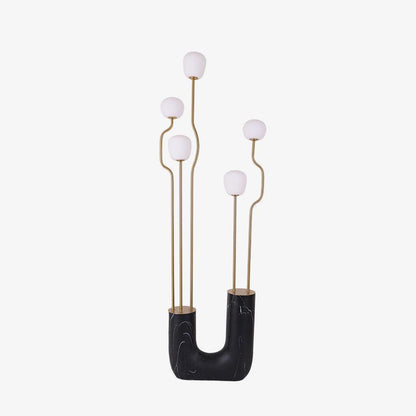 Comet Floor Lamp - Modern LED Indoor Lighting - Gold Finish