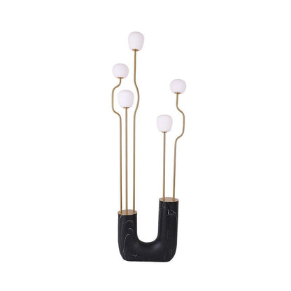 Comet Floor Lamp - Modern LED Indoor Lighting - Gold Finish