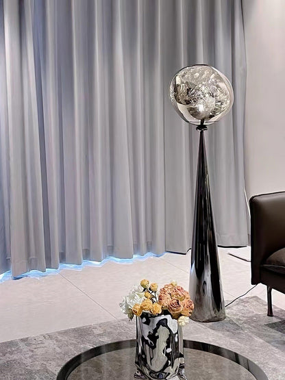 Cone Lava Floor Lamp - LED Indoor Lighting, Stylish Design