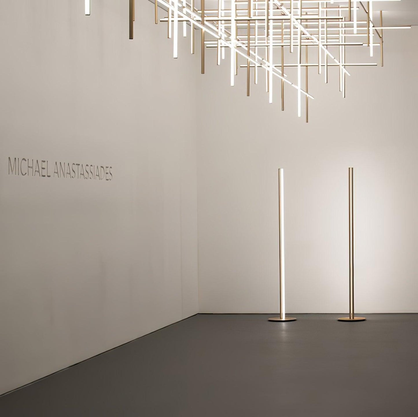 Coordinates Floor Lamp with LED, Modern Indoor Lighting
