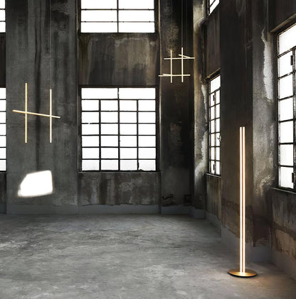 Coordinates Floor Lamp with LED, Modern Indoor Lighting