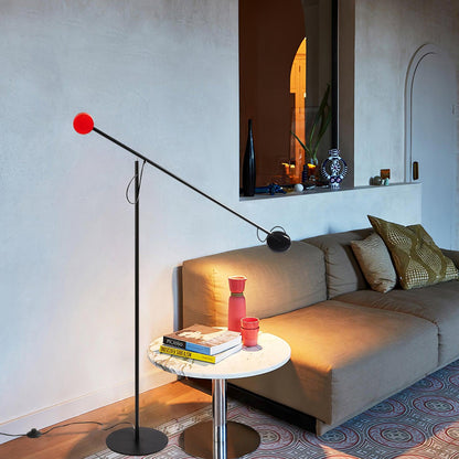 Precision Movement Floor Lamp with Adjustable LED Light