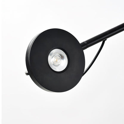 Precision Movement Floor Lamp with Adjustable LED Light