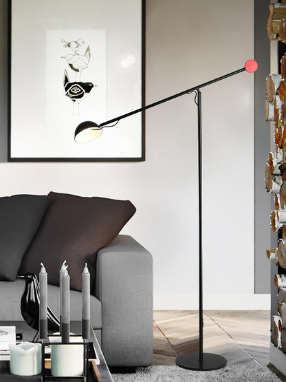 Precision Movement Floor Lamp with Adjustable LED Light