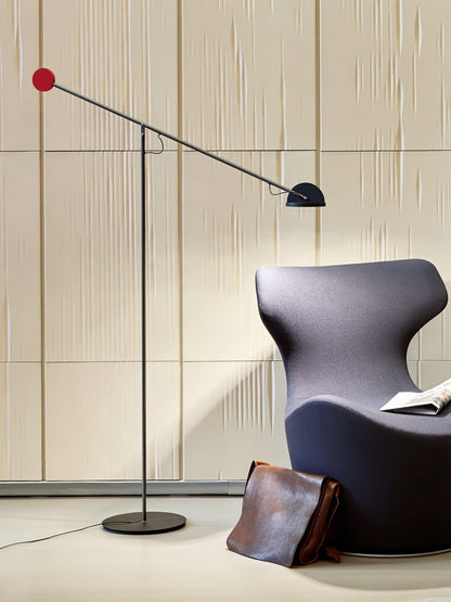 Precision Movement Floor Lamp with Adjustable LED Light