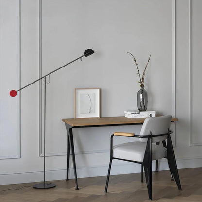 Precision Movement Floor Lamp with Adjustable LED Light